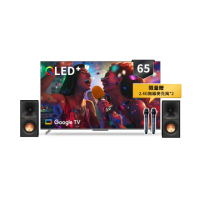 【SKYWORTH 創維】65型 4K QLED AI歡唱K歌組 Google TV聯網顯示器(65Q750GK+Klipsch R-40PM)