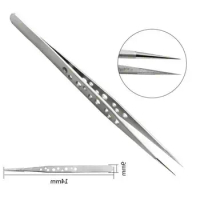 Electronics Industrial Tweezers Anti-static Curved Straight Tip Precision Stainless Steel Forceps Phone Repair HandTools