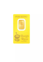 Poh Kong Poh Kong 999/24K Pure Gold Bunga Raya Gold Bar (3g)