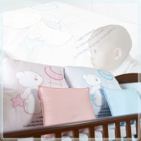 【C.D.BABY】嬰兒寢具四季被組月亮熊 雙床包 大棉被 M(嬰兒寢具 嬰兒棉被 嬰兒床護圍 床罩床包 嬰兒枕)
