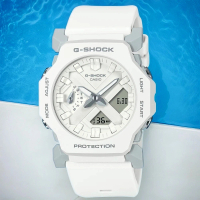 【CASIO 卡西歐】G-SHOCK 纖薄小巧雙顯手錶(GA-2300-7A)