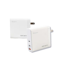 【Nugens 捷視科技】140W PD快充充電器(GaN氮化鎵技術、提高效能、穩定度)