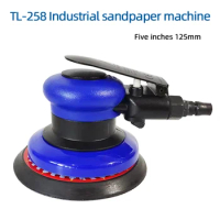 Five Inch Pneumatic Sandpaper Grinder Polishing Machine Polishing Machine Industrial Grade Pneumatic Sandpaper Machine