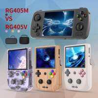 ANBERNIC RG405M RG405V Handheld Game Console 4" IPS Touch Screen T618 Android 12 Video Retro Game Player Support OTA Update gift