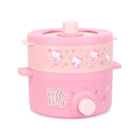 Kashiwa x Hello Kitty หม้ออเนกประสงค์ พร้อมซึ้งนึ่ง หม้อไฟฟ้า ซึ้งนึ่ง ลายคิตตี้ ปี 2023 รุ่น KW-109
