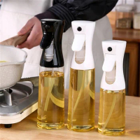 200ml 300ml 500ml Oil Spray Bottle Kitchen BBQ Cooking Olive Oil Dispenser Camping Baking Vinegar Soy Sauce Sprayer Containers