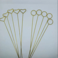 Stick Card On Flower V - Tec / Alat Buket V - Tec / SFL 34 HT / Love/Bulat / 10 pcs