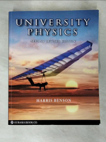 【書寶二手書T6／大學理工醫_DVC】University Physics_Harris Benson