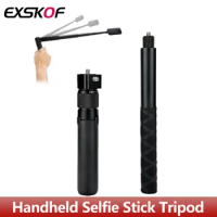 For Insta360 X4 X3 Handheld Selfie Stick Tripod for Insta360 Bullet Time Bundle Insta360 X4 X3 One X2 Action Camera Accessories