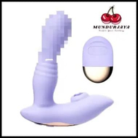 Lilo Raybena Massager Wanita thrusting massager telescopic App / Remote - Alat Bantu Wanita App Ungu