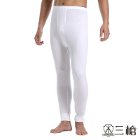 三槍牌 白色1件組型男舒適金絲棉衛生褲