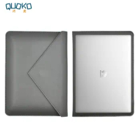 Laptop bag case Microfiber Leather Sleeve for Huawei MateBook X Pro 13.9" Dual Pocket Envelope style