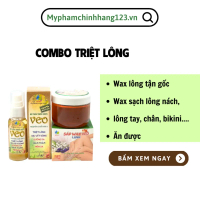 【Deal hot]】 【Sản phẩm bán chạy】 Combo wax lông mỡ trăn triệt lông vĩnh viễn sáp wax lạnh was chân ta