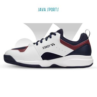 Sepatu Tenis Yonex Pro Move Classic Original Tennis Shoe | White / Navy / Red EUR 44 | US 10