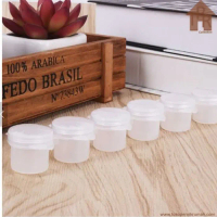 Wadah Cat Tempat Pernak-Pernik Empty Pot Strip Pot Plastik Renteng - 6 x 5ml.