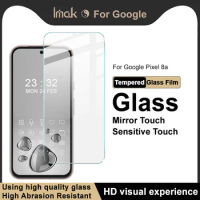 For Google Pixel 8a H Tempered Glass IMAK Transparent explosion-proof Screen Protector Protective Film