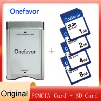 Onefavor SD TO PCMCIA Card adapter PCMCIA card reader With SD Card 1GB 2GB 4GB 8GB for Mercedes Benz MP3