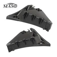 Pair Left Right Front Bumper Bracket Beam Mount Support Grille Guide Bracket Retainer for Ford Mustang 2010-2014 AR3Z17C861B
