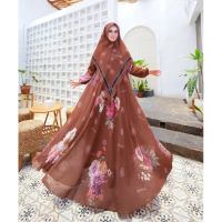 GAMIS SYARI/GAMIS PESTA CERUTY FULL FURING