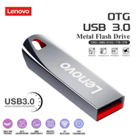 Lenovo Original Usb Flash Drives Extreme USB 3.0 PenDrive 128GB Usb 2TB Drive Mass Storage สำหรับ Pc/ แล็ปท็อปวันหยุดของขวัญหน่วยความจำ Usb