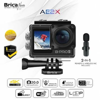Brica BPRO-5 Alpha Edition 4K Mark II X - AE2X Black - Garansi Resmi - Action Camera 4K 30fps Ultra