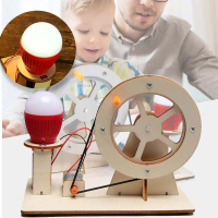Diy Listrik Rakitan Generator Bohlam Kayu Mainan Edukasi Generator Bohlam Untuk Edukasi Robotic