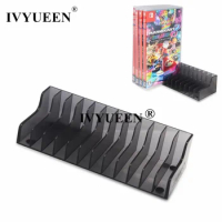 IVYUEEN 1 PCS for Nintendo Switch OLED Console Game Card Box Storage Stand Holder for NintendoSwitch Lite Disk Card Holder Stand