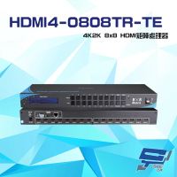 【昌運監視器】HDMI4-0808TR-TE 4K2K 8x8 HDMI矩陣處理器 輸入輸出距離達10米