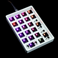 20% 21 Key Numpad GK21S GK21 Hotswap RGB Kit Plastic Case Bluetooth Independent Driver Type C LOL Ph