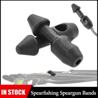 2/6PCS Spearfishing Rubber Insert Divers Fishing Accessory Speargun Rubber Band Wishbone Inserts Tackle Tool Fishing Accessories