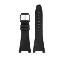 FKMBD High Density Nylon Watch Strap For IWC Ingenieur Family IW500501 IW378507 Band Concave Interface Bracelet Waterproof