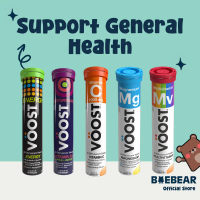 VOOST Effervescent Vitamins  Collagen, Energy, Vitamin B+, Magnesium, Vitamin C, Multivitamin,, Immu