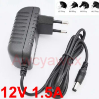 DC 12V 1.5A Switching Power Supply Home Power Adapter AC 100V 240V for Feelworld F570 T7 T756 FW759 FW759P/FW7577/FW7576