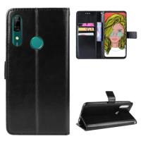 Fashion ShockProof Flip PU Leather Wallet Stand Cover Huawei Y9 Prime 2019 Case For Huawei Y9 Prime2019 Phone Bags