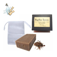 【Sophie Savon 蘇菲皂】魚腥草茶樹洗手皂 +網袋(草本皂/漢方草本 勤洗手 好沖好洗不咬手 MIT手工皂)