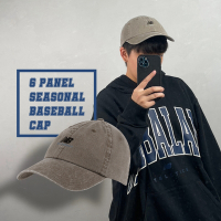 New Balance 棒球帽 6 Panel Seasonal 卡其 棕 水洗 可調式 老帽 基本款 透氣 LAH01003MS