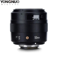 YONGNUO YN50mm F1.4N E Lens AF/MF Standard Prime Auto Focus Lens for Nikon D7500 D7200 D7100 D7000 D5600 D5500 D5300 D5200 D5100