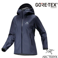 【ARCTERYX 始祖鳥】女 Beta LT Gore-Tex 防水透氣連帽外套/X000007239 黑寶石