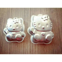 Loyang cetakan puding kue tart cake nasi bento karakter hello kitty
