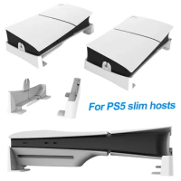 For PS5 Slim Console Base Stand Stable Base Stand Holder Horizontal Holder for Playstation 5 Slim Disc &amp; Digital Edition