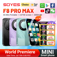 World Premiere SOYES F8 Pro Max Mini Android8.1 Smartphone 3.0 Inches 2000mAh Face ID Dual SIM Stand