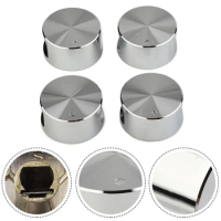 4 Pcs Gas Stove Rotary Switches Zinc Alloy Round Knob Burner Oven Handles 6mm For Kitchen Cooking Accessories Gas Cooker Parts