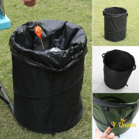 Applicable to Camping Trash Can Pop-Up Trash Can/Recycle Bin, Car Garbage Can Reusable Outdoor Trash