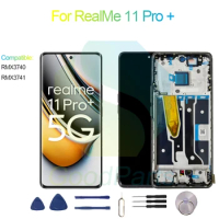 For RealMe 11 Pro + Screen Display Replacement 2412*1080 RMX3740, RMX3741 For RealMe 11 Pro Plus LCD Touch Digitizer