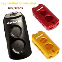 Motorcycle Accessories Key Case Cover remote control keychain key case bag cover For YAMAHA NVX AEROX 125 155 NVX155 AEROX155