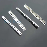 10Pcs 45/50/65/75mm Iron Angle Codes Right Angle Iron Bars Right Angle Iron Rods Mini L-shape Angle Iron Holders Toy Model