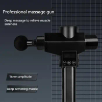 New Arrival Massage Gun Booster Pro Deep Tissue Muscle Pain Relief Body Massager Fascial Gun 7 Heads Low Noise Fitness Shaping