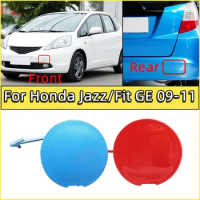 For Honda Fit / Jazz GE GE6 GE8 2009 2010 2011 71104TF0000 71504TF0000 Auto Front Rear Bumper Towing Hauling Hook Eye Cover Cap