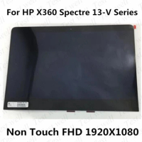 13.3'' Non touch FHD LCD Front Glass Assembly For HP Spectre 13-V 13-v118tu 13-v119tu 13-v122tu 13-v123tu 13-v125tu 13-v126tu