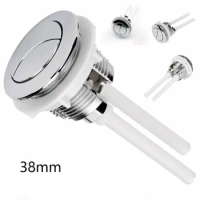 Dual Flush 38mm Filling Valves Round Valve Push Button Water Saving For Cistern Bathroom Accessories Universal Water Valve